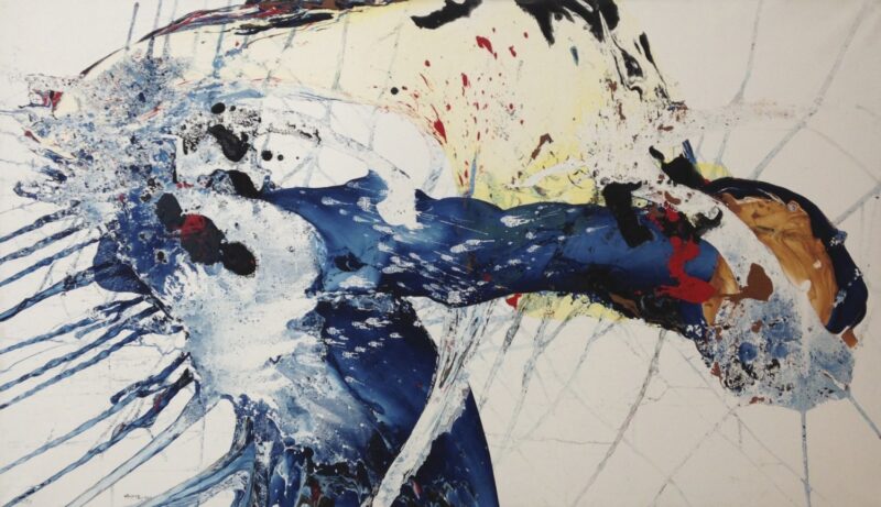 Untitled, 1966. Oil on canvas by August Puig.